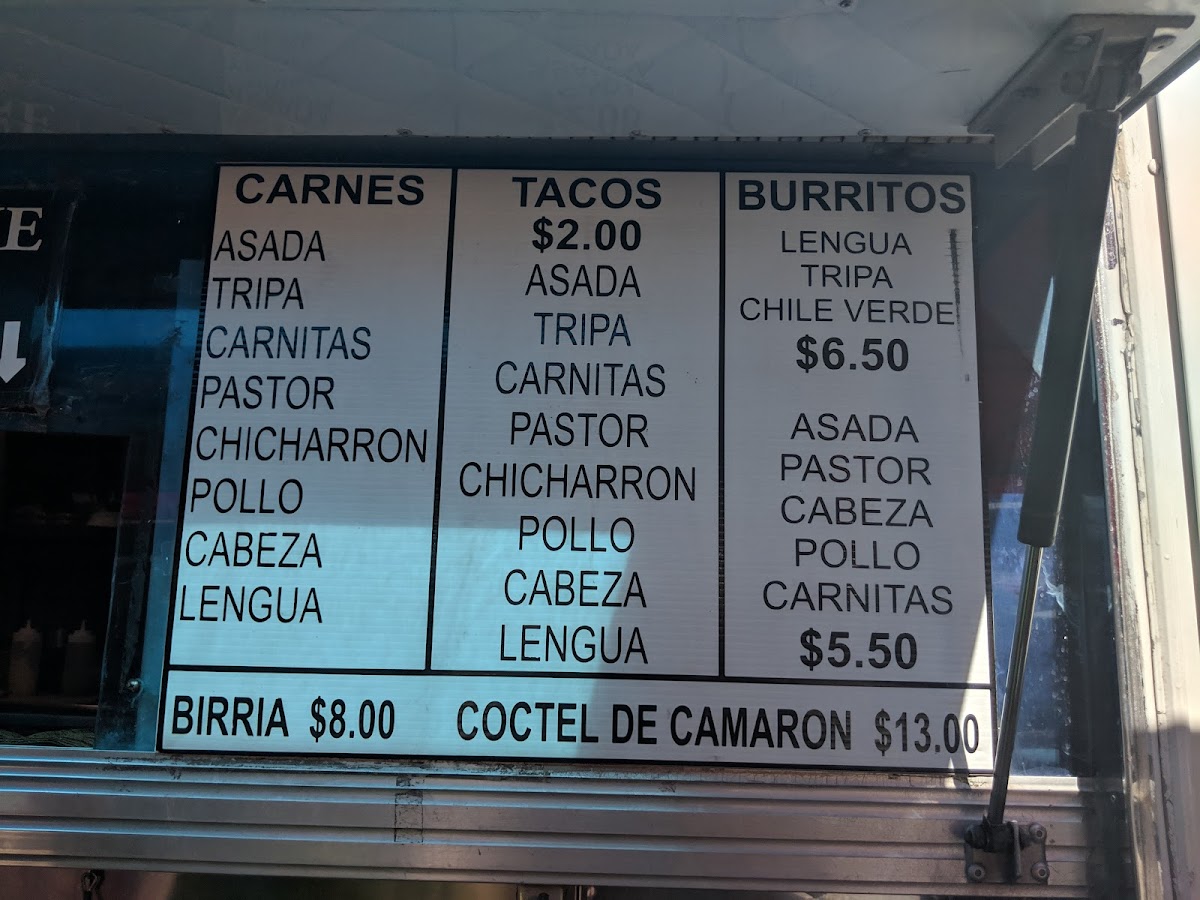 La Frontera #2 Menu - Image 2